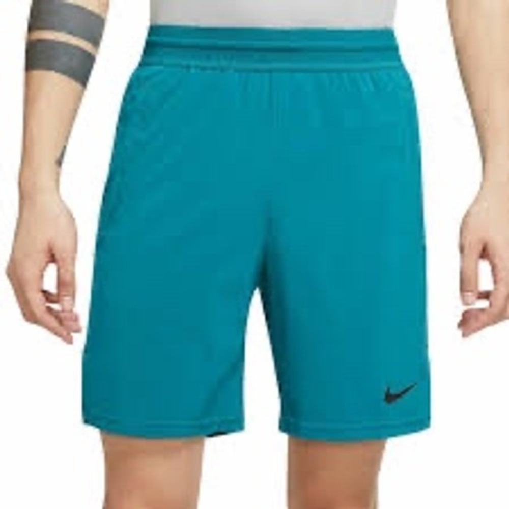 Nike Dri-FIT Training Shorts Mens Large Teal Blue Excellent Athletic Gym‎ L